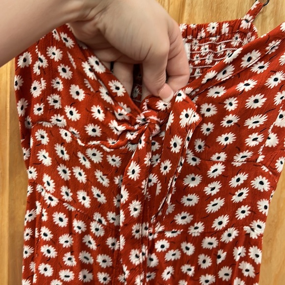 Faithfull The Brand Floral Red Mini Dress - Picture 6 of 13